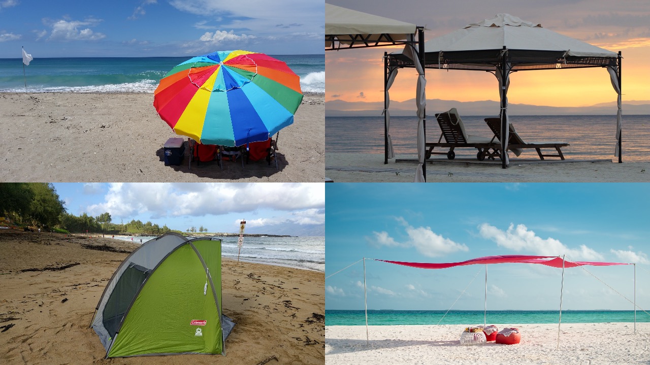 How to Choose a Beach Shade - Beach Tent Reviews and Info